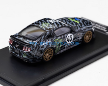 Load image into Gallery viewer, DCM 1:64 2014 Black Monster Mustang GT #43 Sports Model Diecast Metal Car New Collection
