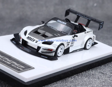Load image into Gallery viewer, MT 1:64 White JDM S2000 Race Widebody Sports Model Diecast Metal Car New Collection