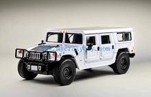 Load image into Gallery viewer, 1:64 596Model White H1 SUV Off Road Sports Model Diecast Metal Car New