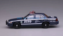 Load image into Gallery viewer, 1:64 596 Police Crown Victoria CV EN114 Sedan Model Diecast Metal Car New Collection