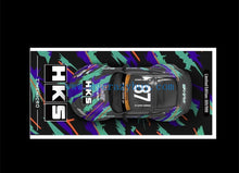 Load image into Gallery viewer, TM 1:64 400Z Coupe HKS Advan Figure Sports Model Diecast Metal Car New Collection