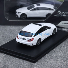Load image into Gallery viewer, King 1:64 White CLS63 Shooting Brake Wagon Sports Model Diecast Metal Car New Collection