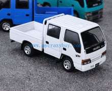 Load image into Gallery viewer, Model1 1:64 White JDM Isuzu ELF Double Cabin Truck Model Metal Diecast Car New Collection