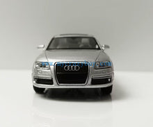 Load image into Gallery viewer, Masdi 1:64 Silver A6L C6 Classic Sedan Sports Model Diecast Metal Car New Collection
