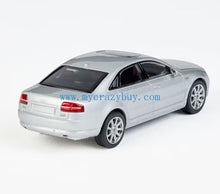 Load image into Gallery viewer, Masdi 1:64 Silver A8 D3 W12 Luxury Sedan Sports Model Diecast Metal Car New Collection