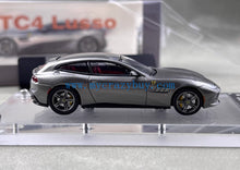 Load image into Gallery viewer, PK 1:64 Gray GTC4 Lusso Coupe Racing Sports Model Diecast Metal Car New Collection