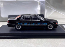 Load image into Gallery viewer, DCM 1:64 Black E38 740iL Luxury Sedan Sports Model Diecast Metal Car New Collection