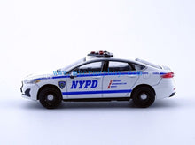 Load image into Gallery viewer, 1:64 596Model Fusion NYPD Police Interceptor Model Diecast Metal Car New Collection