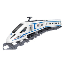 Load image into Gallery viewer, 513PCS MOC City Transportation Rail Transit High Speed Train Track Figure Model Toy Building Block Brick Gift Kids Compatible Lego