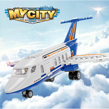 Load image into Gallery viewer, 316PCS MOC City Airliner Air Bus Plane A844 Figure Model Toy Building Block Brick Gift Kids Compatible Lego