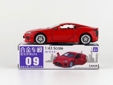 Load image into Gallery viewer, CCA 1:43 Red LFA Hatchback Racing Sports Model Toy Diecast Metal Car BN