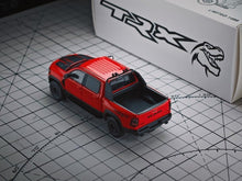 Load image into Gallery viewer, 1:64 596 Red Ram 1500 TRX Pickup Truck Sports Model Diecast Metal Car New Collection