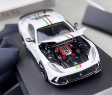 Load image into Gallery viewer, LT 1:64 White 812 Novitec N-Largo Racing Sports Model Diecast Metal Car New Collection