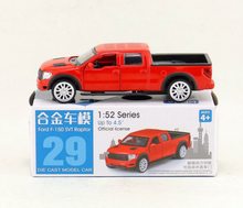 Load image into Gallery viewer, CCA 1:52 FORD F150 SVT Raptor Pickup Truck Sports Model Toy Diecast Metal Car BN