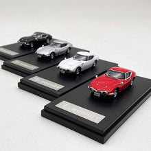 Load image into Gallery viewer, LCD 1:64 Toyota 2000GT Racing Sports Classic Model Toy Diecast Metal Car Display Box