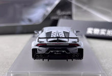 Load image into Gallery viewer, King 1:64 Gray LB Huracan GT Racing Sports Model Diecast Metal Car New Collection
