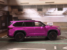 Load image into Gallery viewer, GCD 1:64 Purple Sequoia XK80 TRD Pro ORV SUV Sport Model Diecast Metal Car New Collection