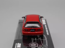 Load image into Gallery viewer, JDM64 1:64 Red Carbon Civic EG6 SIR Sports Model Diecast Metal Car New Collection