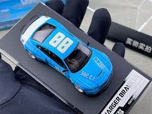 Load image into Gallery viewer, PSC 1:64 Blue Charger Brawler #88 Widebody Sports Model Diecast Metal Car New Collection