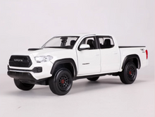 Load image into Gallery viewer, Maisto 1:27 White 2023 Tacoma TRD PRO Pickup Truck Model Diecast Metal Car