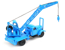 Load image into Gallery viewer, XCARTOYS 1:64 Blue FAW Jiefang CA10 Crane Truck Model Diecast Metal Car New