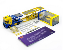 Load image into Gallery viewer, 1:64 Spoon Actros Gigaspace 4x2 Trailer Truck Fit GD3 Model Diecast Metal Car