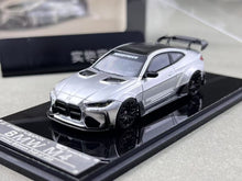 Load image into Gallery viewer, SW 1:64 Silver M4 ADRO BODY KIT Coupe Sports Model Diecast Metal Car New Collection