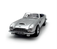 Load image into Gallery viewer, 1:76 Silver DB6 MKII Convertible Sports Model Diecast Metal Car New Collection