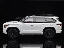 Load image into Gallery viewer, GCD 1:64 White Sequdia XK80 TRD Pro SUV ORV Sports Model Diecast Metal Car New Collection