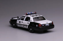 Load image into Gallery viewer, 1:64 596 LVPD Vegas Police Crown Victoria CV EN114 Model Diecast Metal Car BN