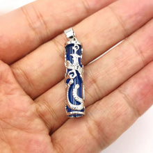 Load image into Gallery viewer, Nature Jade Phoenix Pendant Necklace Gift Jewelry charm Blessing Lucky Fortune f