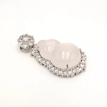 Load image into Gallery viewer, Nature Jade Gourd Pendant Necklace Gift Jewelry charm Blessing Lucky Fortune b