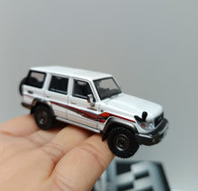 Load image into Gallery viewer, Masdi 1:64 White Land Cruiser LC76 ORV SUV Sports Model Diecast Metal Car New Collection