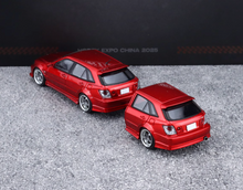 Load image into Gallery viewer, Mortal 1:64 HEC Red Altezza Wagon Trailer Sports Model Diecast Metal Car New Collection