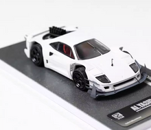 Load image into Gallery viewer, DCM 1:64 White F40 Custom Racing Sports Model Diecast Metal Car New Collection