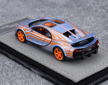 Load image into Gallery viewer, HH 1:64 Blue Orange Chiron Super Sports 300+ Model Diecast Resin Car BN