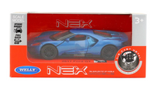 Load image into Gallery viewer, WELLY 1:36 Blue 2017 GT Racing Sports Model Diecast Toy Metal Car BN