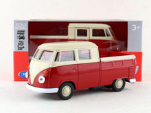 Load image into Gallery viewer, WELLY 1:36 Red T1 Double Cabin Pick Up Truck Model Diecast Toy Metal Car BN