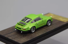 Load image into Gallery viewer, HKM 1:64 Green Singer DLS 911 964 Racing Sports Model Diecast Metal Car New