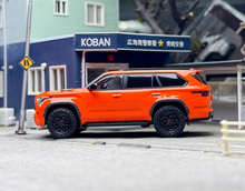Load image into Gallery viewer, CM 1:64 Orange Sequoia Full Sized SUV ORV Sports Model Diecast Metal Car New Collection