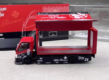 Load image into Gallery viewer, MT 1:64 Red Romeo H300 Box Truck Custom Sports Model Diecast Metal Car New Collection