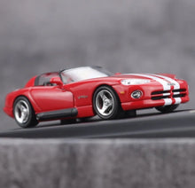 Load image into Gallery viewer, GFCC 1:64 HEC Red 1993 Viper Roadster Convertible Model Diecast Metal Car New Collection
