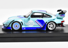 Load image into Gallery viewer, SW 1:64 Green 911 RWB 993 #2 Racing Sports Classic Model Diecast Metal Car New Collection