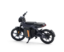 Load image into Gallery viewer, XCARTOYS 1:24 Black Niu SQi Electromobile Sports Bike Bicycle Model Toy Metal