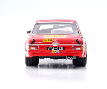 Load image into Gallery viewer, 1:64 Liberty Benz 300SEL Red W109 Racing Sports Model Toy Metal Car Display Box