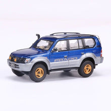 Load image into Gallery viewer, GCD 1:64 Blue Land Cruiser LC90 Prado Off Road SUV Model Diecast Metal Car