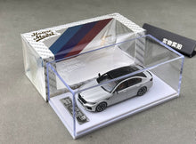 Load image into Gallery viewer, Howie 1:64 Silver M5 F90 Sedan Sports Model Diecast Metal Car New Collection