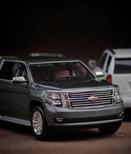 Load image into Gallery viewer, GOC 1:64 Gray 2015 Suburban Full Sized SUV Model Diecast Metal Car New Collection
