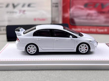 Load image into Gallery viewer, Model1 1:64 White Civic FD2 Type R Sports Model Metal Diecast Car New Collection