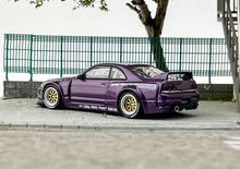 Load image into Gallery viewer, Inno 1:64 Purple Skyline GTR R33 Pandem Rocket Bunny Model Diecast Metal Car